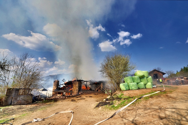 Brand in Mürzzuschlag - Gem. Ganz