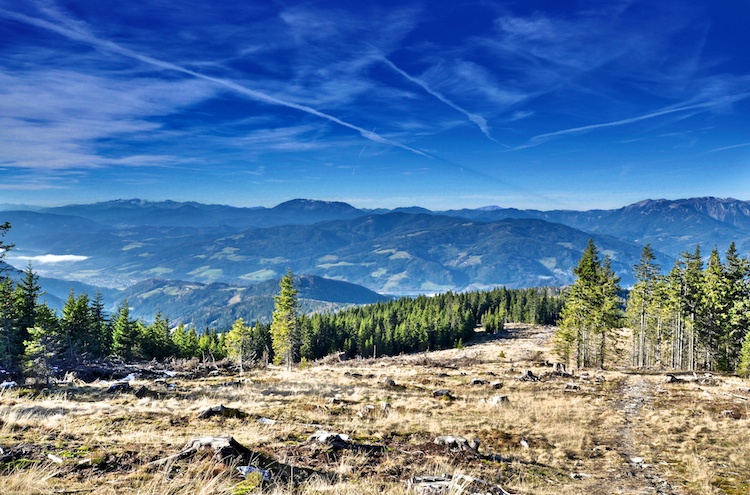 Aussicht von der Ganzalm