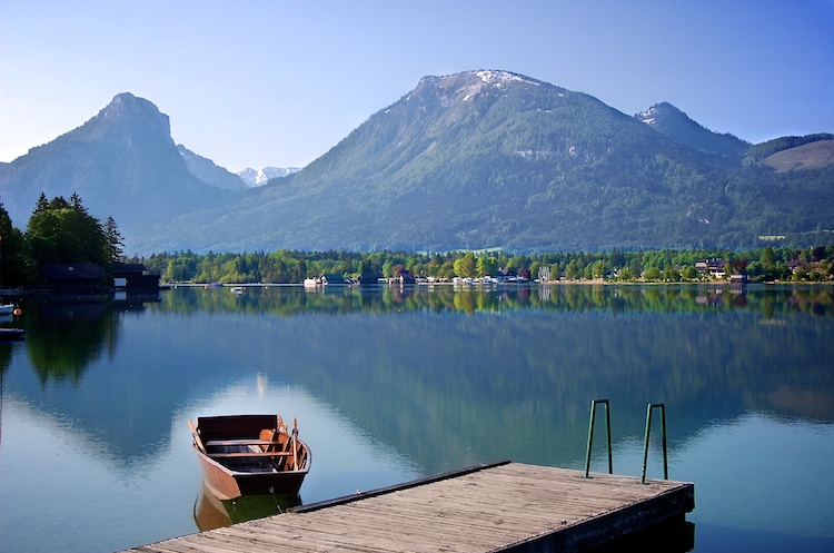 Skyline am Wolfgangsee